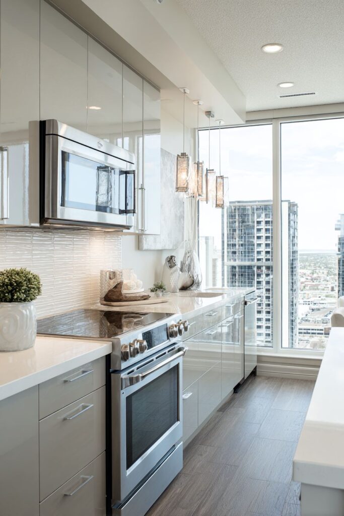 Modern Minimalist Grey Kitchen Excellence