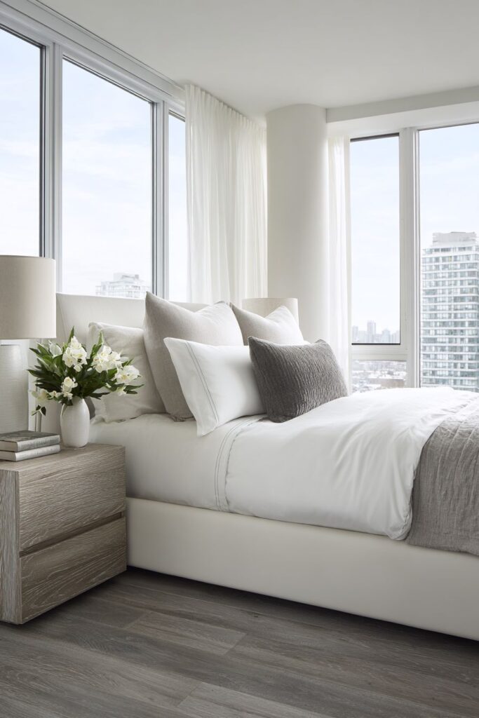 Minimalist Platform Bed Serenity