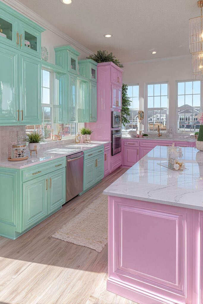 Playful Pastel Paradise Kitchen