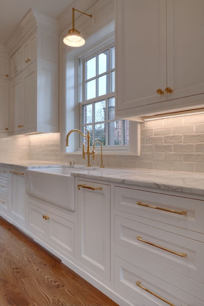 Classic White Shaker Elegance