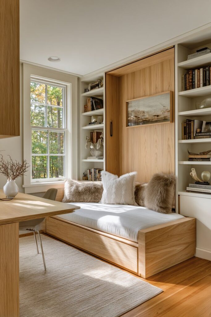 The Ultimate Murphy Bed Office Combo