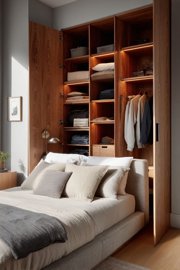 Built-In Wardrobe Excellence with Floor-to-Ceiling Storage