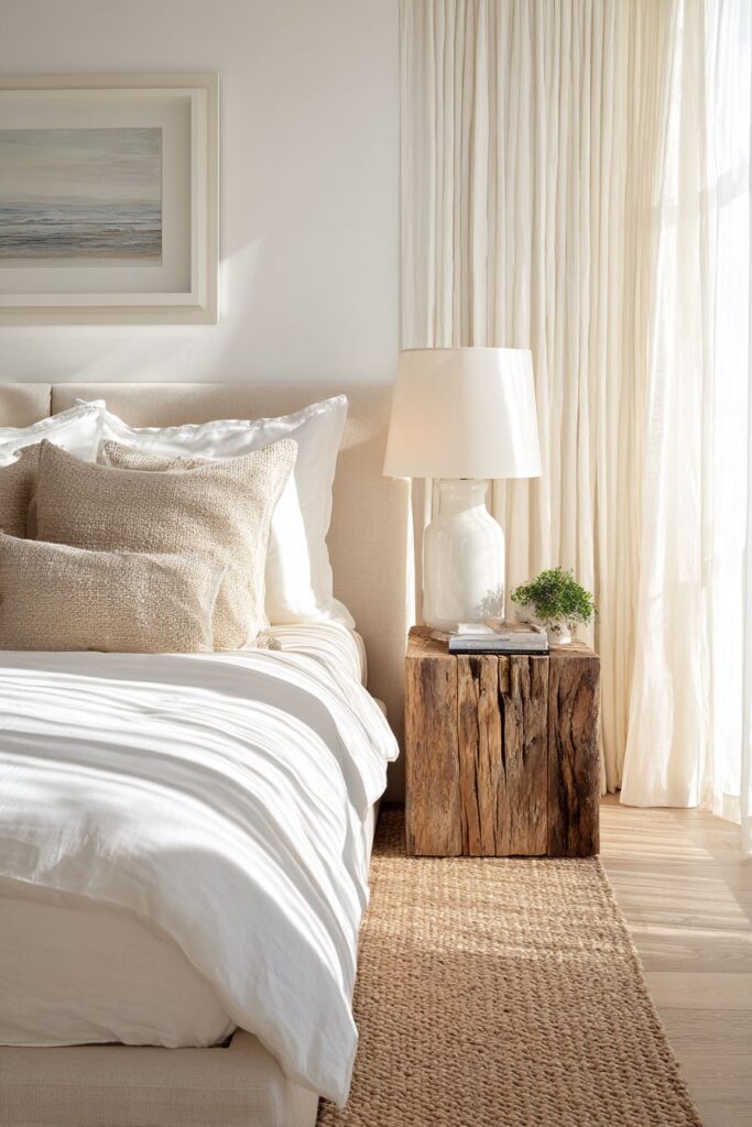 Serene Platform Bed Sanctuary