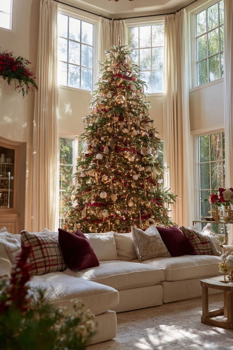 Christmas decor ideas for living room