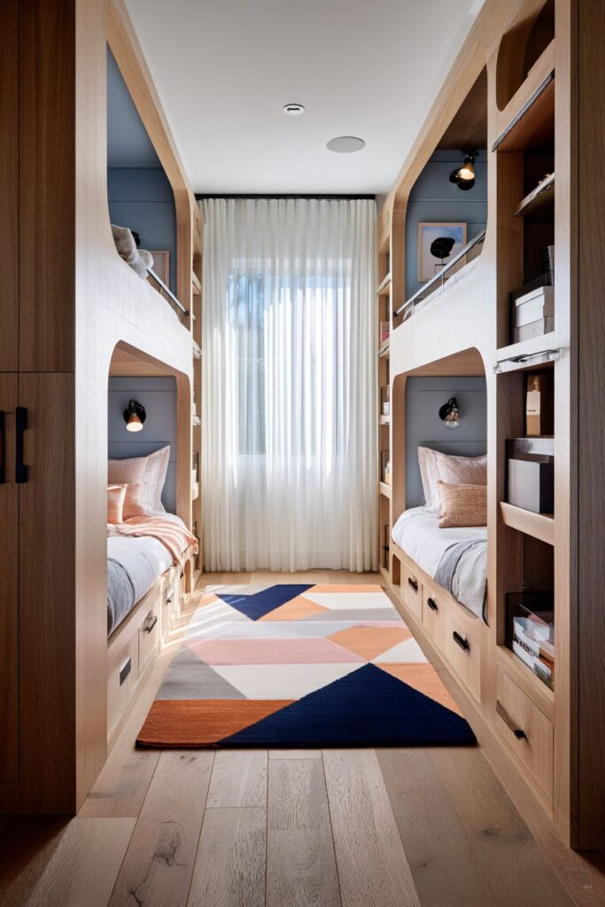 Classic Wooden Bunk Bed Haven