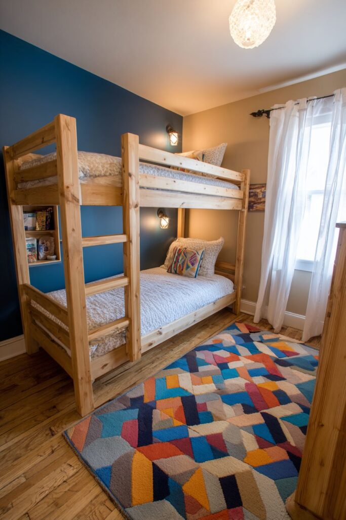 Classic Wooden Bunk Bed Haven