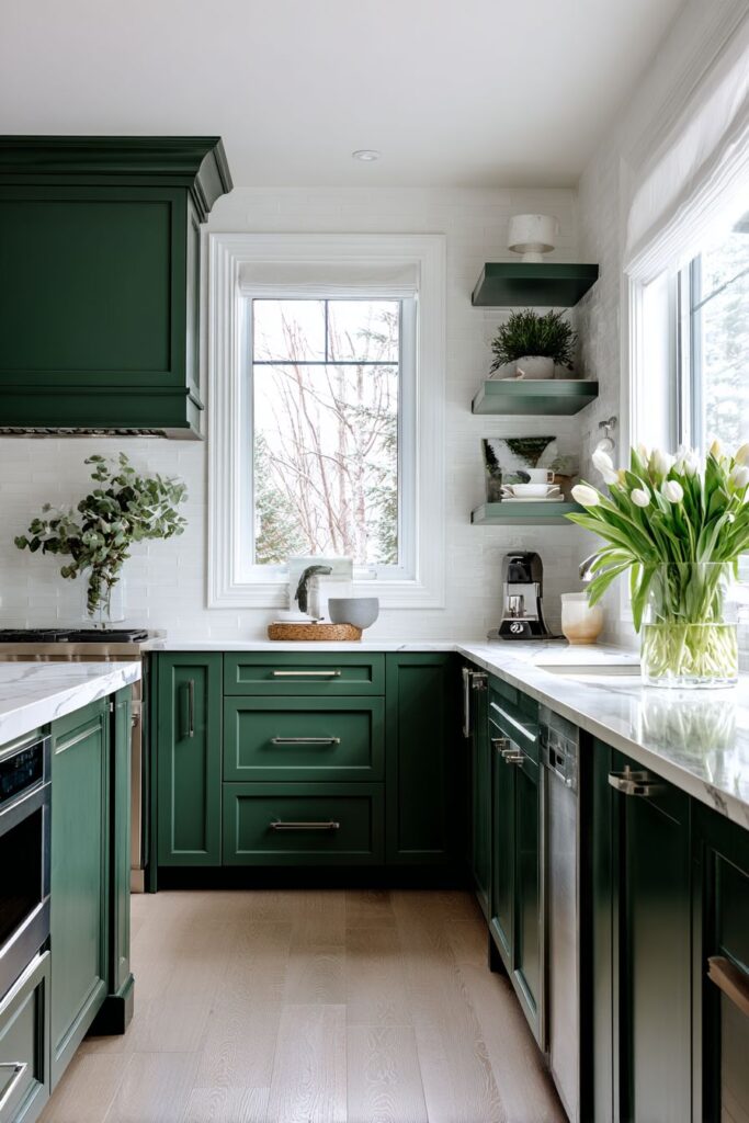 Transitional Olive Green Balance