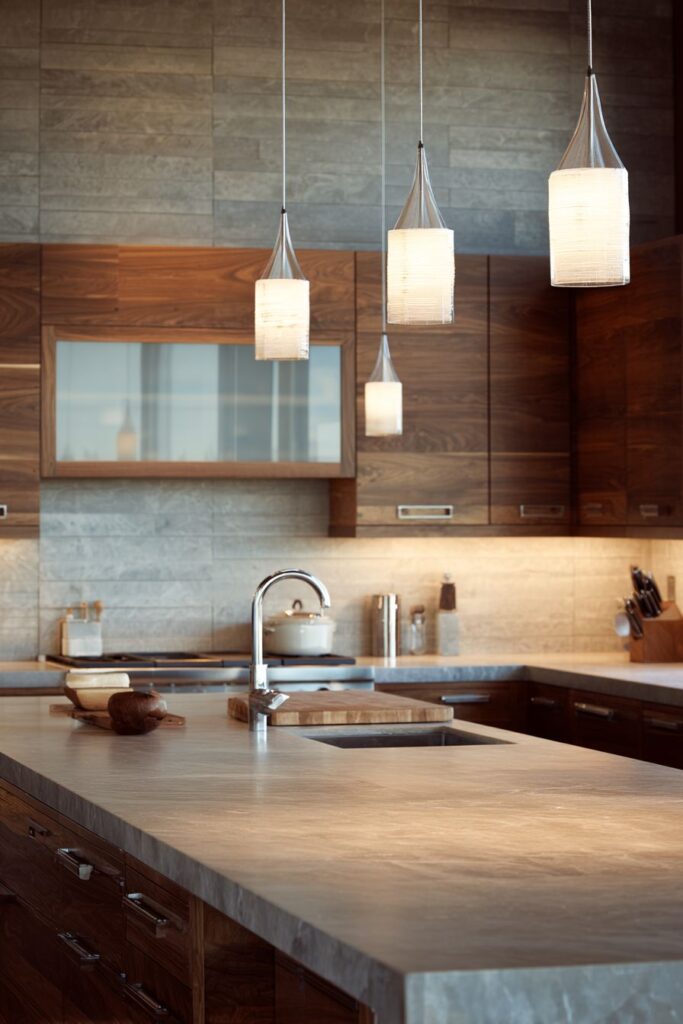 Dedicated Workspace with Integrated Cutting Boards