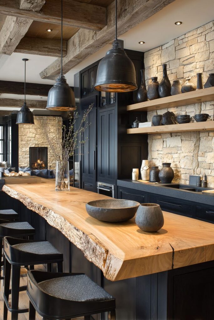 Rustic Modern Contrast