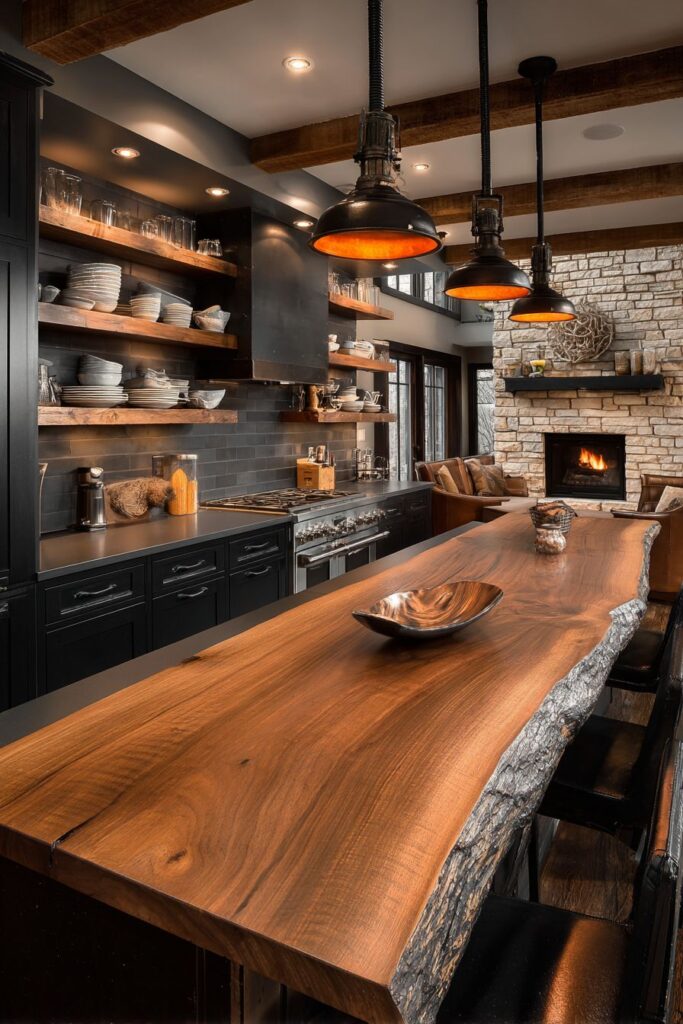 Rustic Modern Contrast