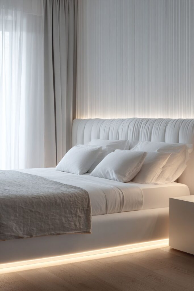 Dramatic Floor-to-Ceiling Statement Wall