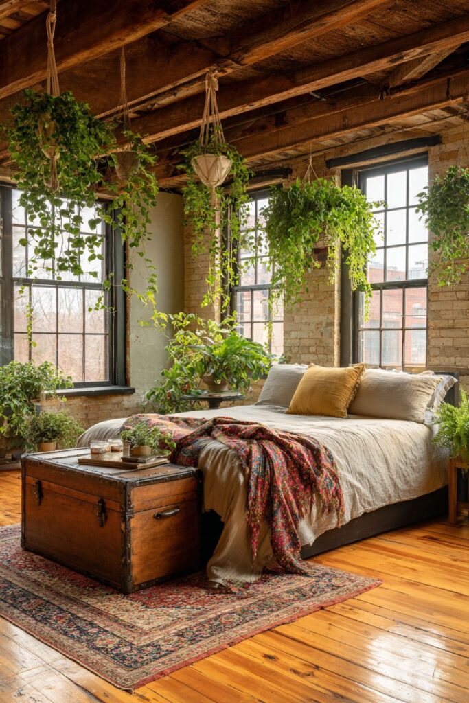 Architectural Drama with Hanging Garden Display