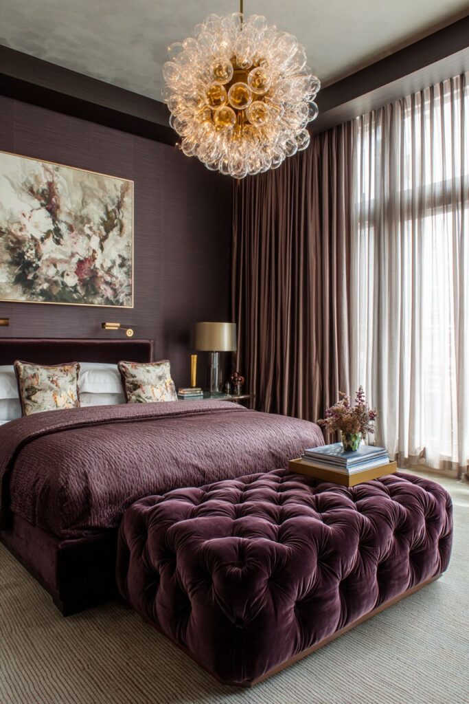 Crystal and Velvet Luxury Statement