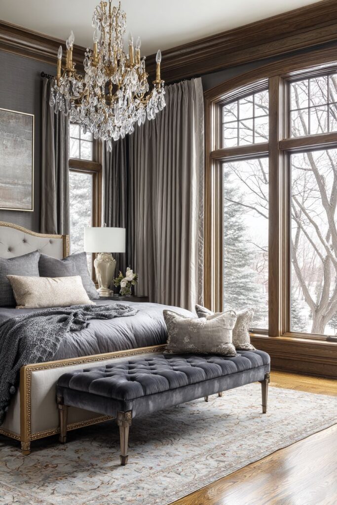 Crystal and Velvet Luxury Statement