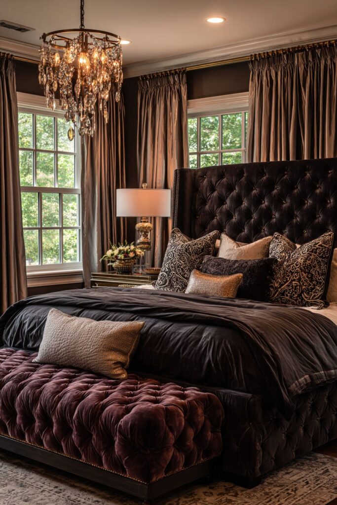 Crystal and Velvet Luxury Statement