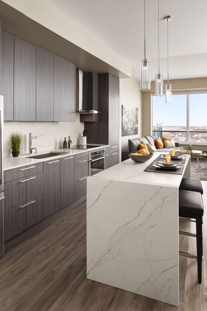 Kitchen Peninsula Room Division