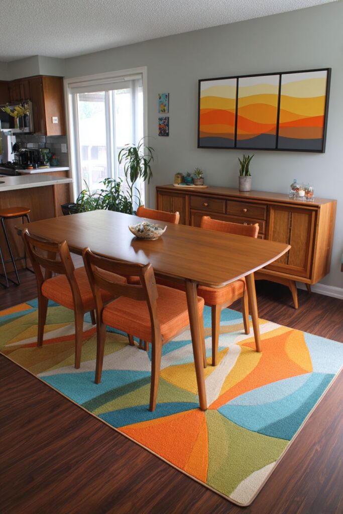 Mid-Century Modern Precision and Warmth