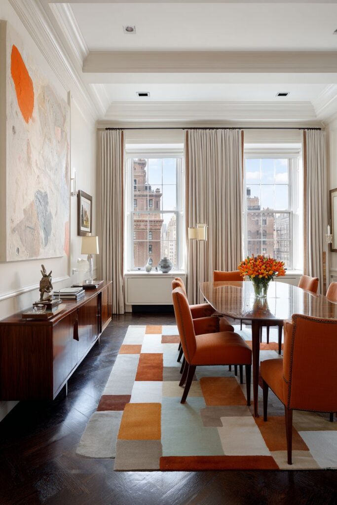 Mid-Century Modern Precision and Warmth