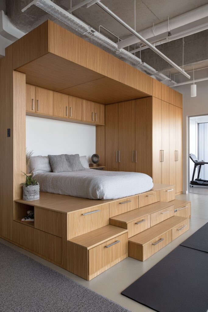 Raised Platform Storage System