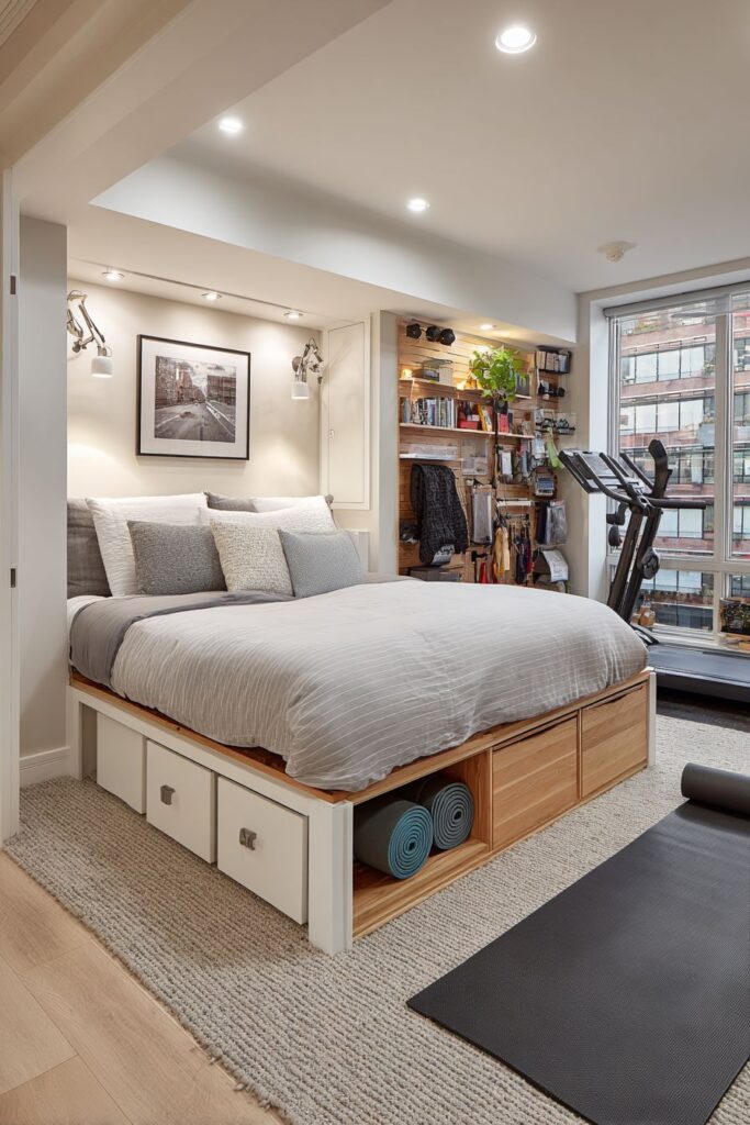 Raised Platform Storage System