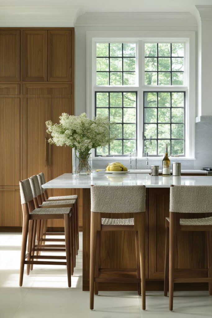 Scandinavian Simplicity with Light Walnut