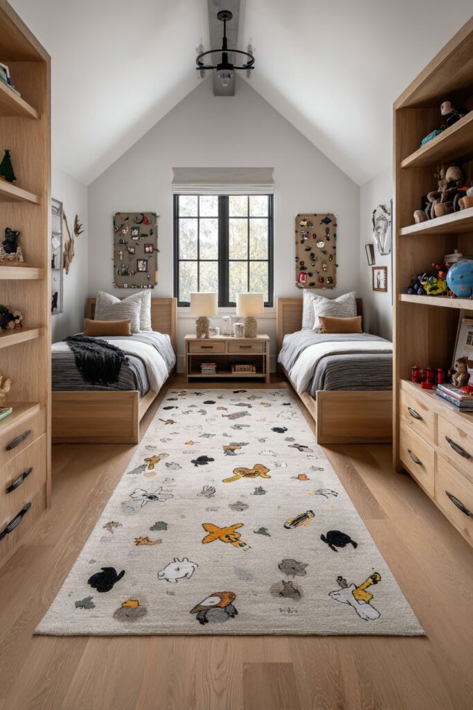 Harmonious Twin Bedroom Balance