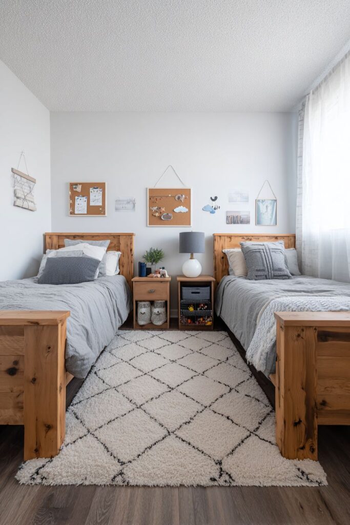 Harmonious Twin Bedroom Balance