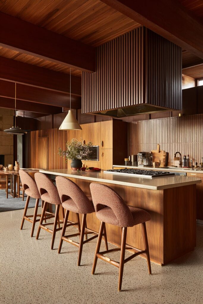 Mid-Century Modern Walnut Sophistication