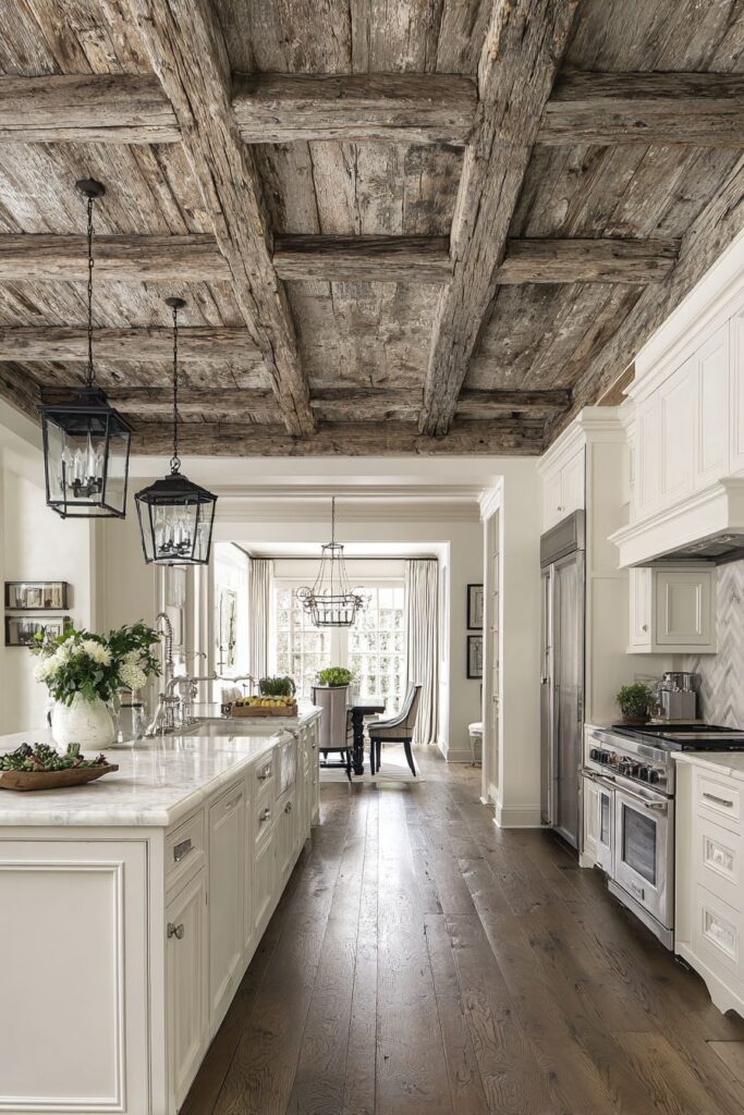 Rustic Ceiling Beam Character