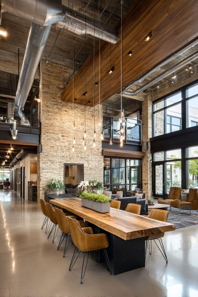 Industrial Chic with Urban Luxury Elements
