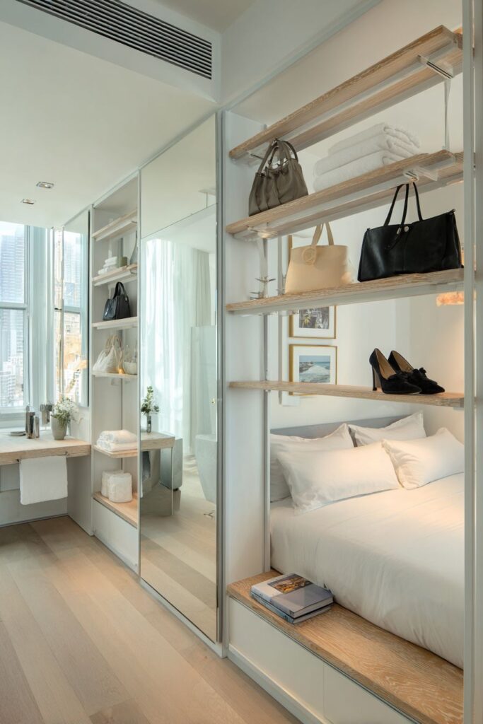 Vertical Space Organization for Small Bedroom Efficiency