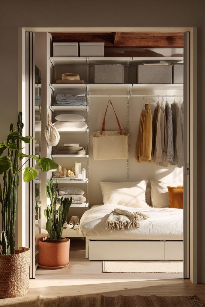 Vertical Space Organization for Small Bedroom Efficiency