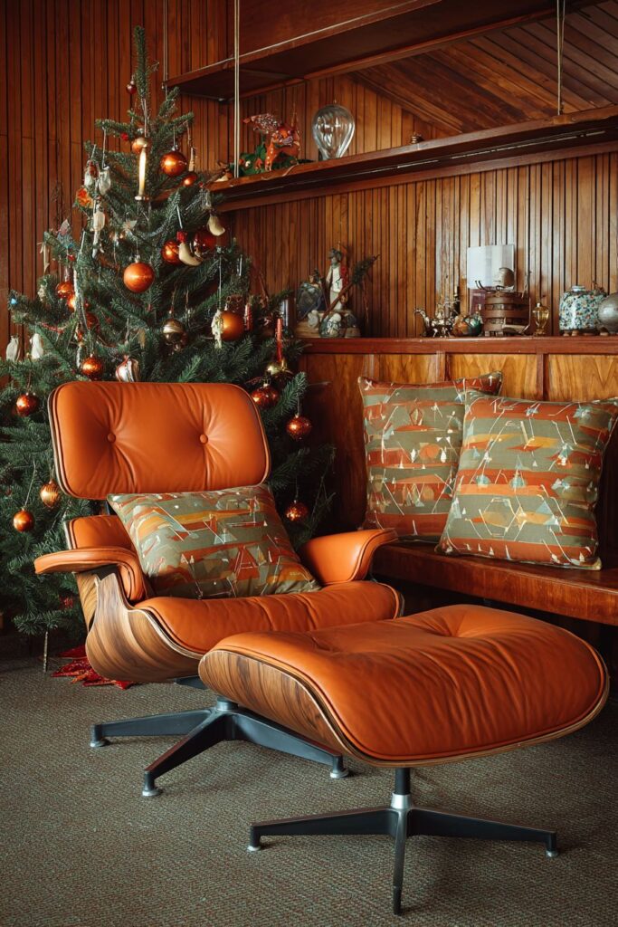 Mid-Century Modern Holiday Retro Style