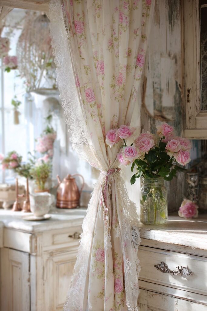 Shabby Chic Romance with Ruffled Details