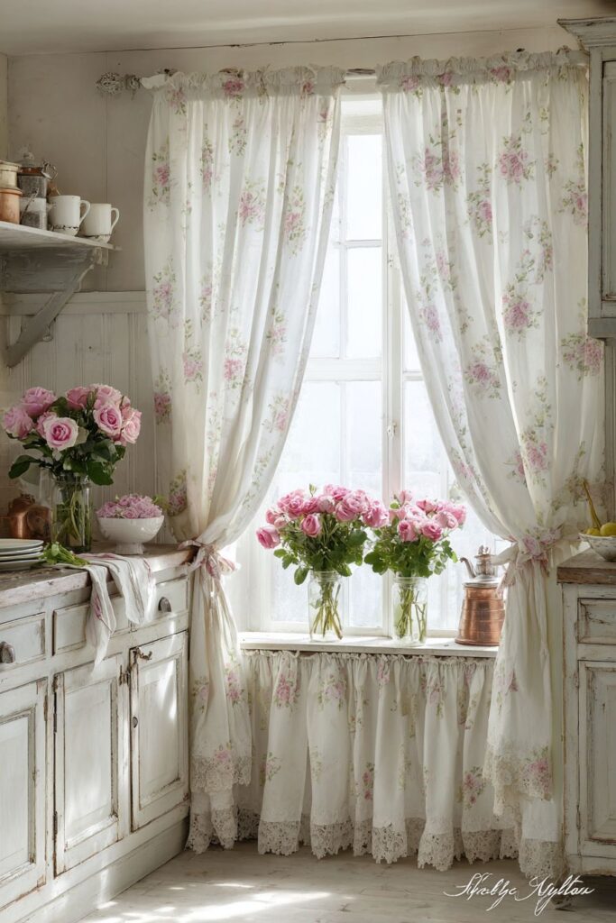 Shabby Chic Romance with Ruffled Details