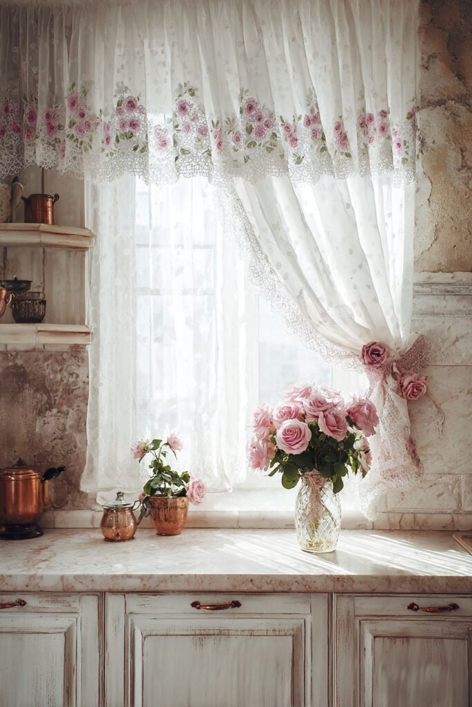 Shabby Chic Romance with Ruffled Details