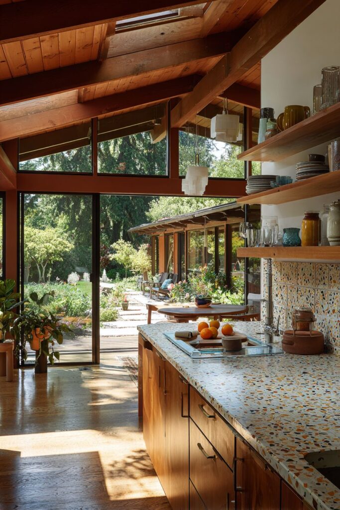 Terrazzo Elegance with Colorful Character