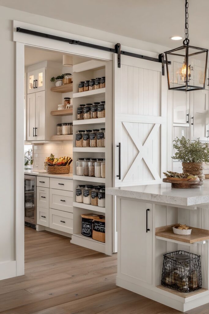 Sliding Barn Door Farmhouse Charm