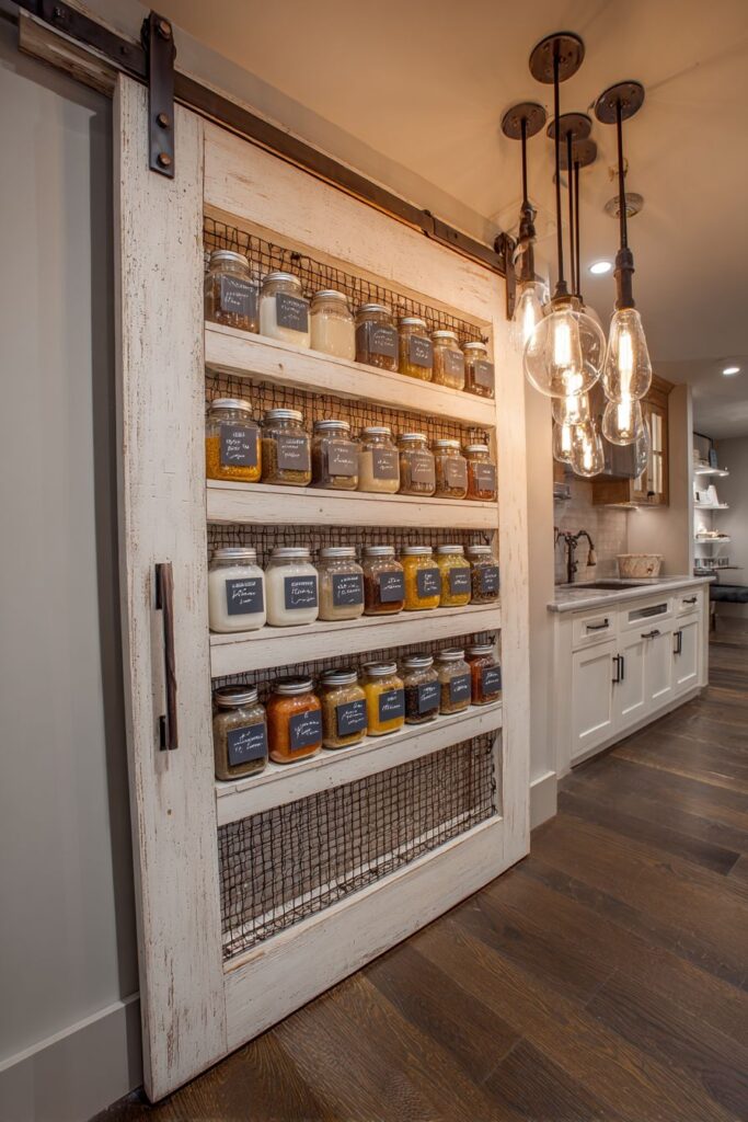 Sliding Barn Door Farmhouse Charm