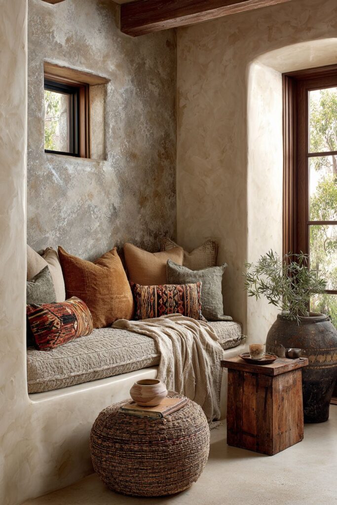 Built-in Window Seat Sanctuary