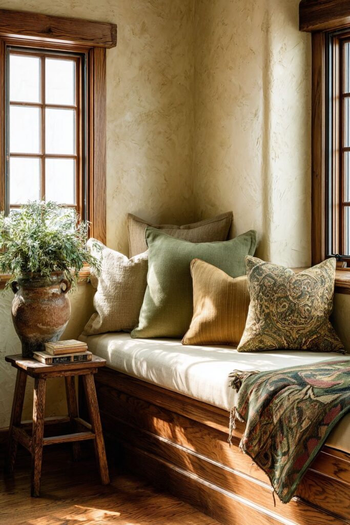 Built-in Window Seat Sanctuary