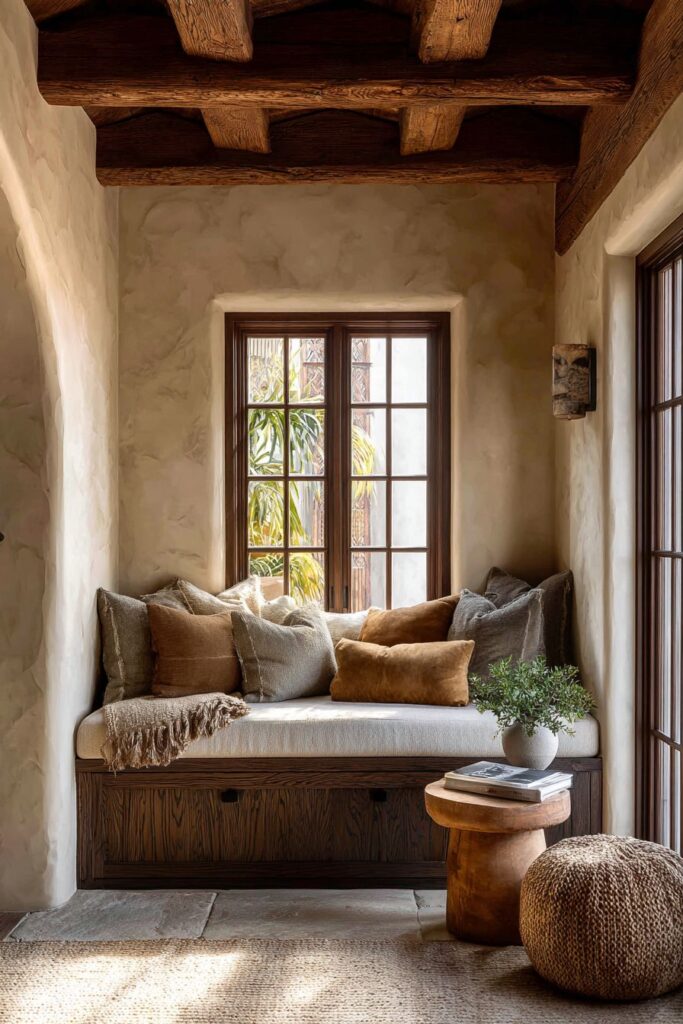 Built-in Window Seat Sanctuary