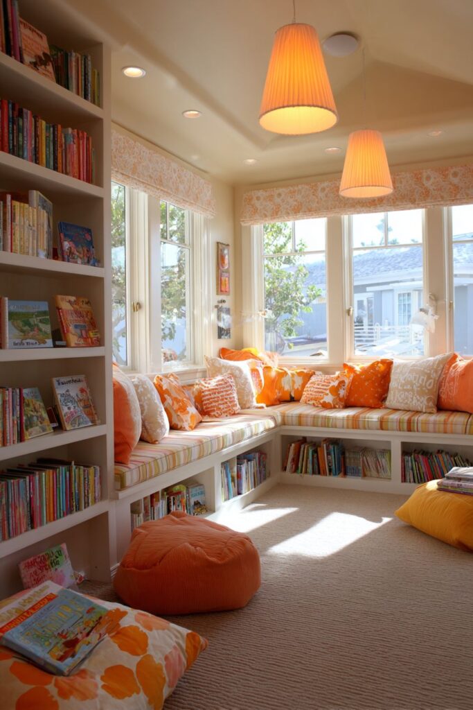 Literacy-Focused Reading Corner
