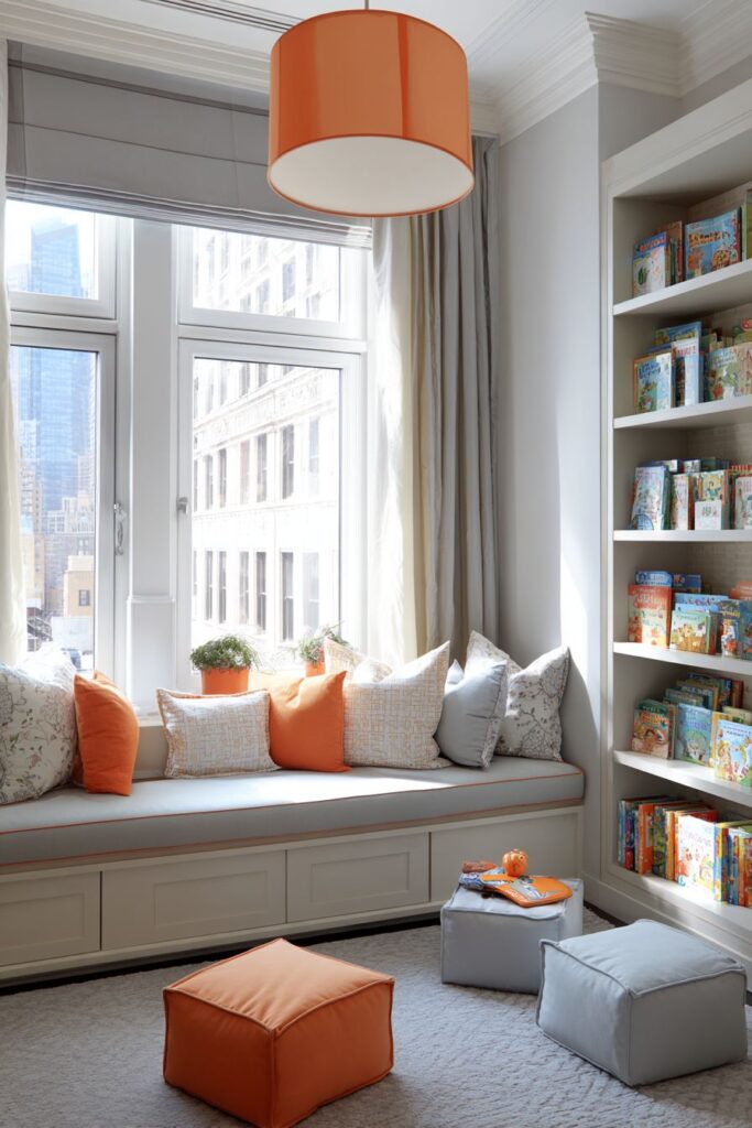 Literacy-Focused Reading Corner