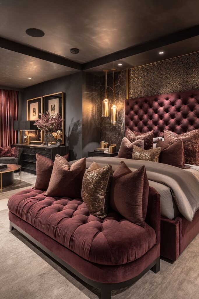 Sophisticated Basement Bedroom Sanctuary