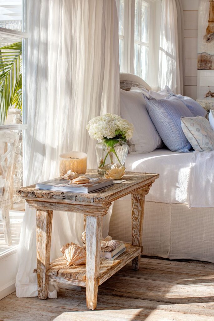 Coastal Relaxation and Natural Textures