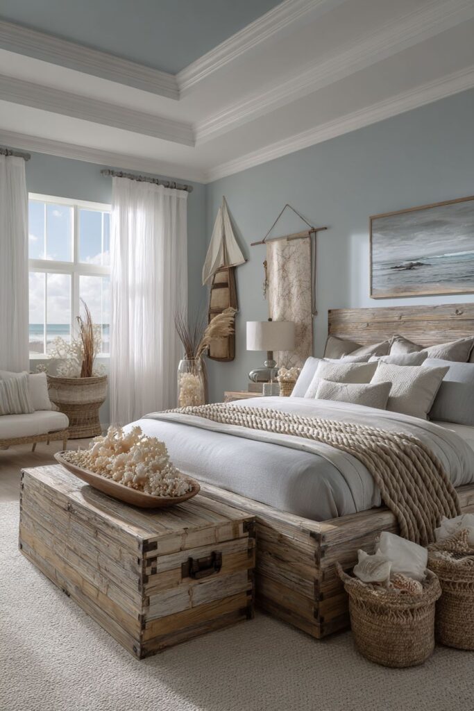 Coastal Relaxation and Natural Textures
