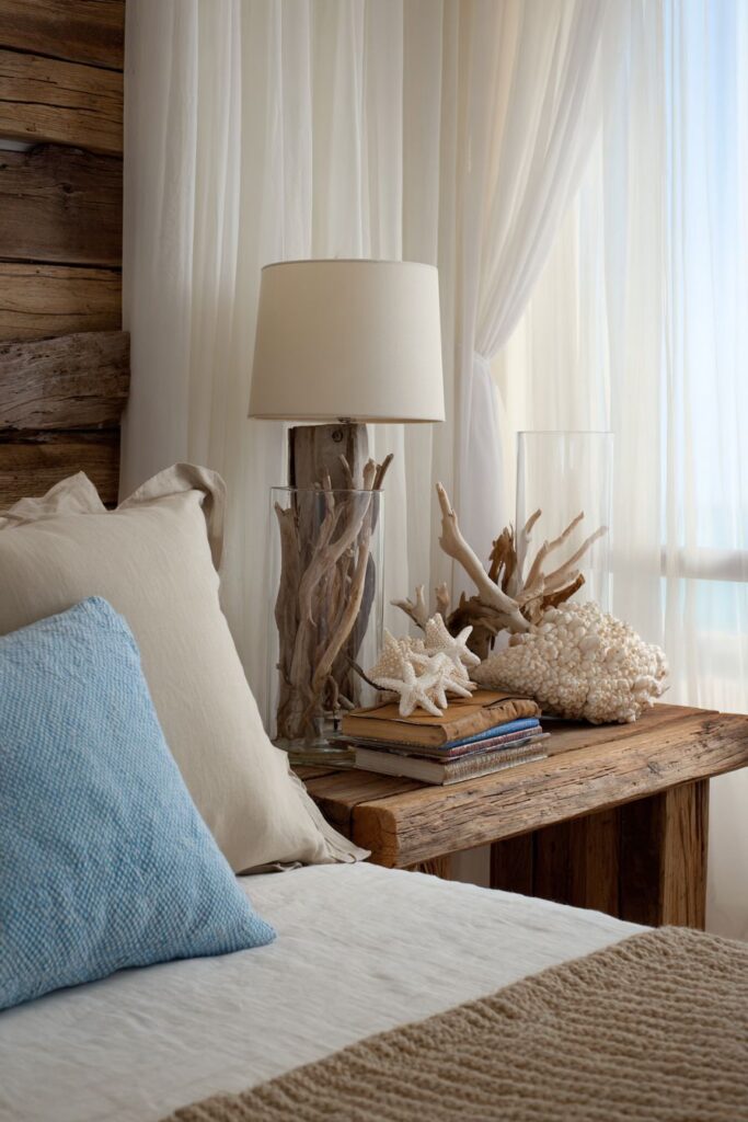 Coastal Relaxation and Natural Textures