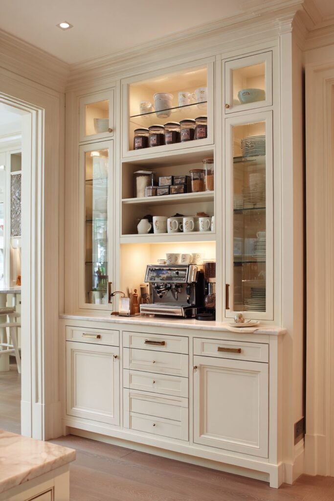 Dedicated Cream Coffee Station Design