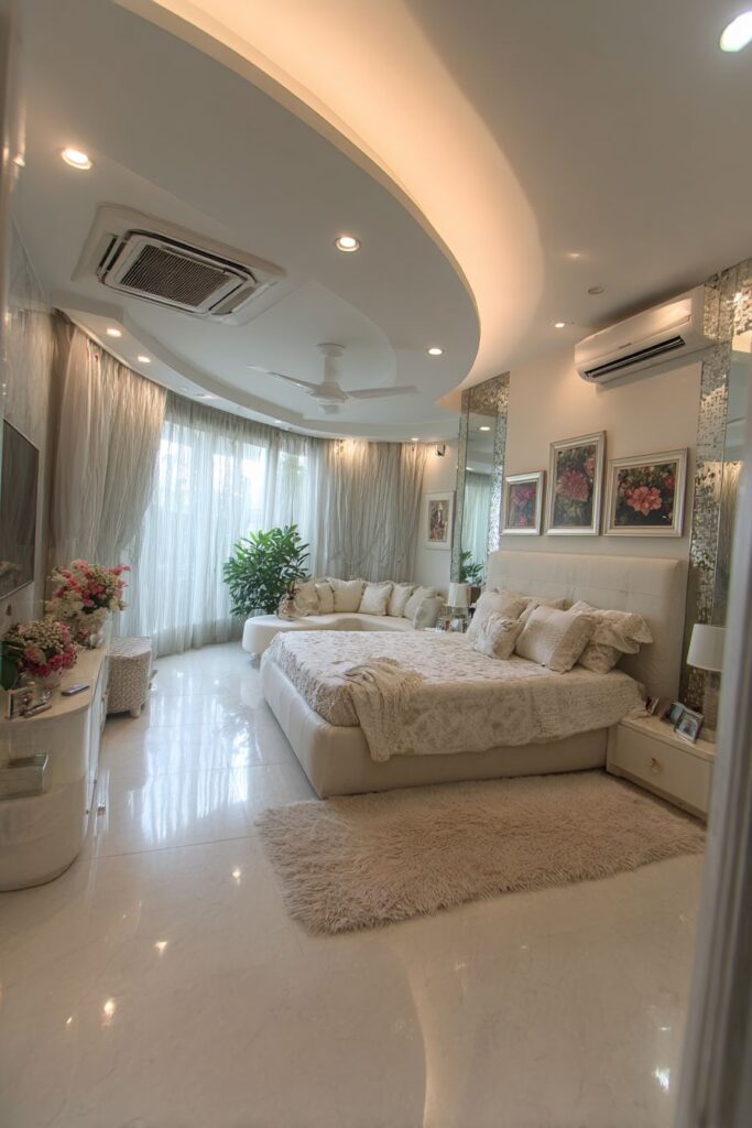 Sculptural Curved Organic Flow